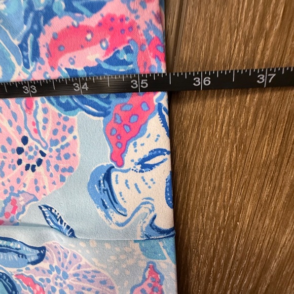 Lilly Pulitzer Luxletic Women's Alston Crop Pull-On Pants Golf, UPF 50 NWT Sz 4 - Picture 5 of 14